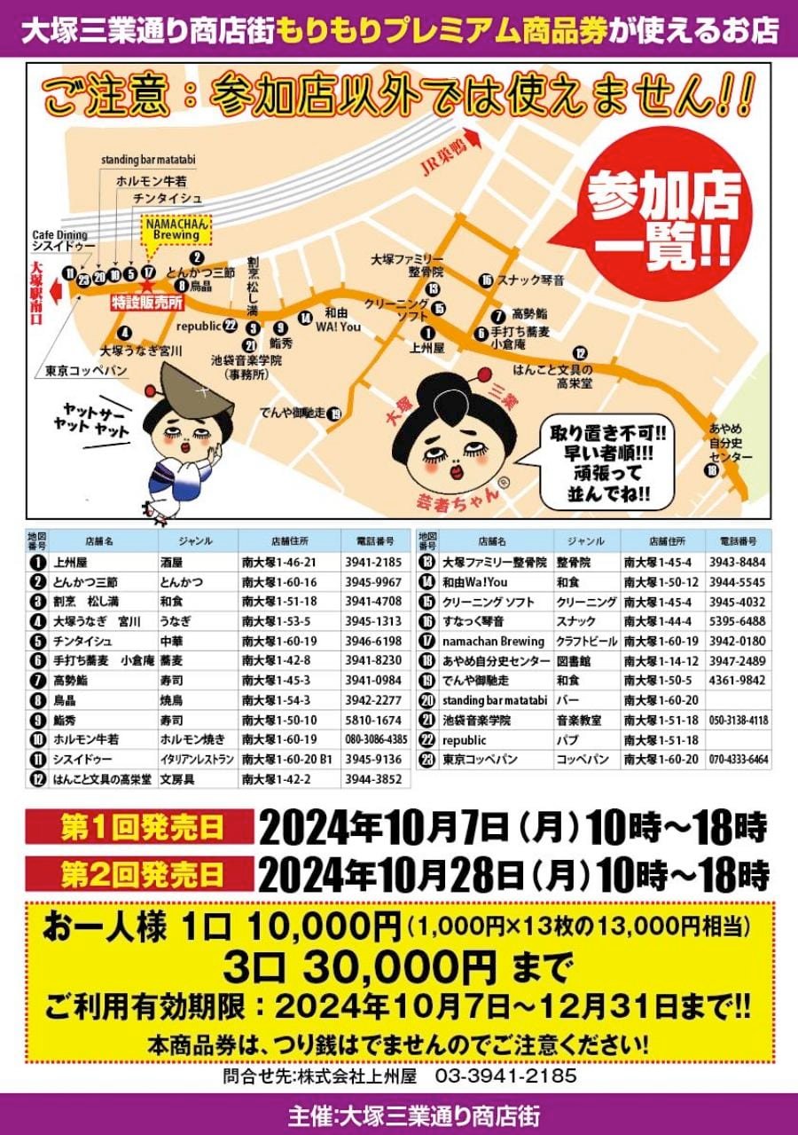 お得なプレミアム商品券